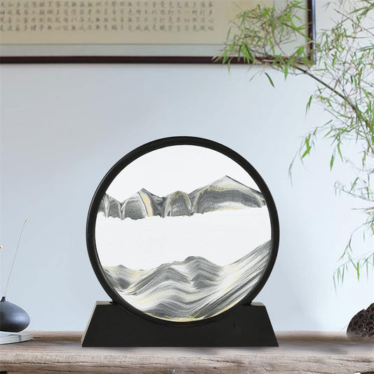 Deep Sea Moving Sand Art Picture - Dynamic 3D Desktop Decor - DeMann Co