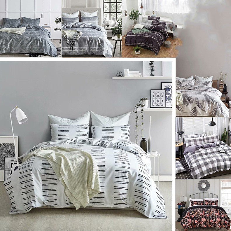 Bedding Three Sets Of Quilts And Sheets - DeMann Co