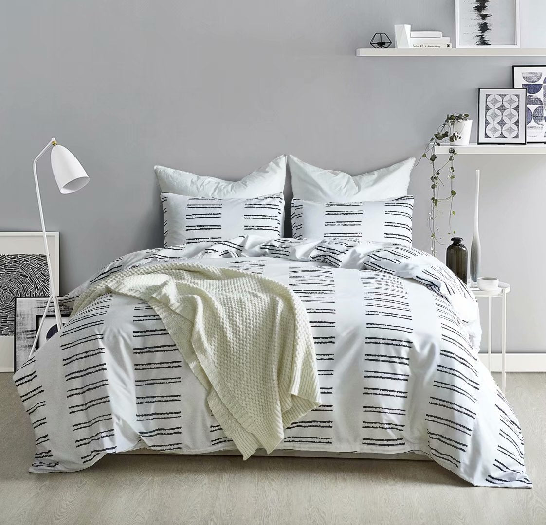 Bedding Three Sets Of Quilts And Sheets - DeMann Co