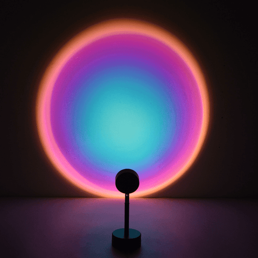 Elusive Sunset Projection Lamp - Ambient LED Mood Lighting - DeMann Co