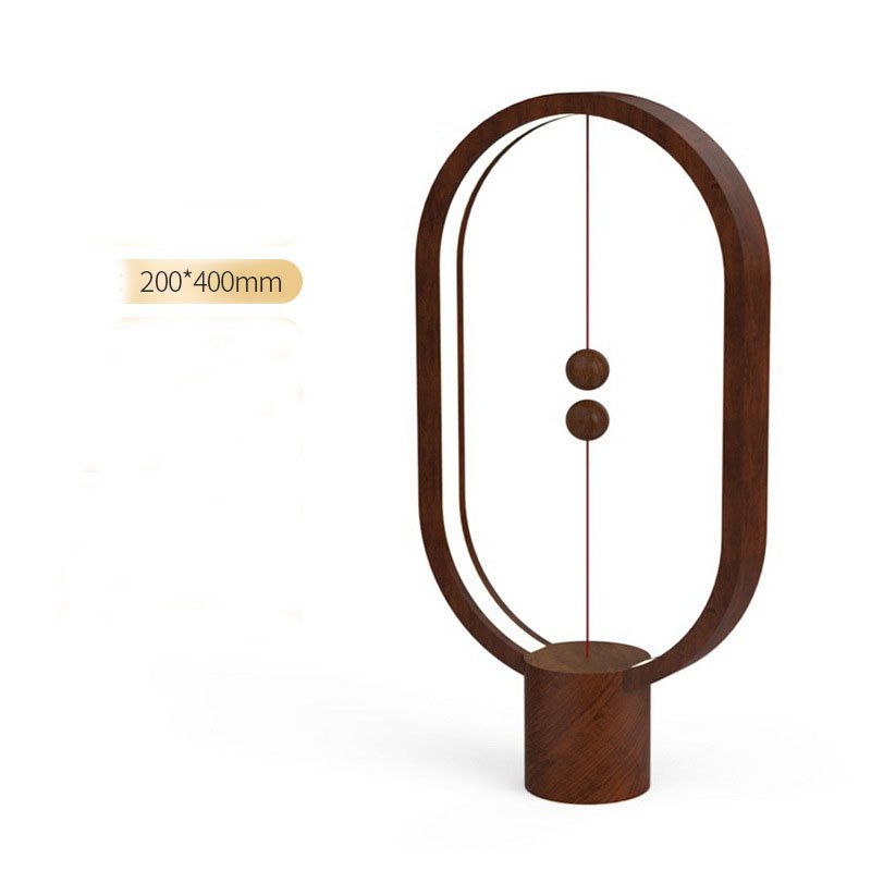 Magnetic Levitating Light Lamp - Modern Floating LED Desk Lamp - DeMann Co