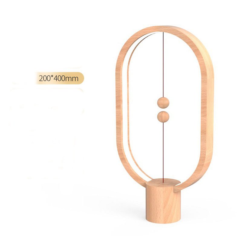 Magnetic Levitating Light Lamp - Modern Floating LED Desk Lamp - DeMann Co